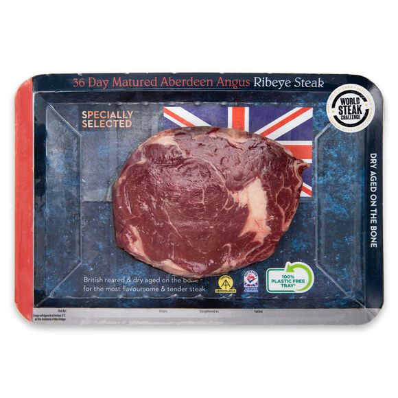 Specially Selected Aberdeen Angus Ribeye Steak 227g